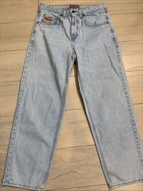 Empyre Light Blue Relaxed Men's Skater Jeans Size 32 EUC 90s Grunge